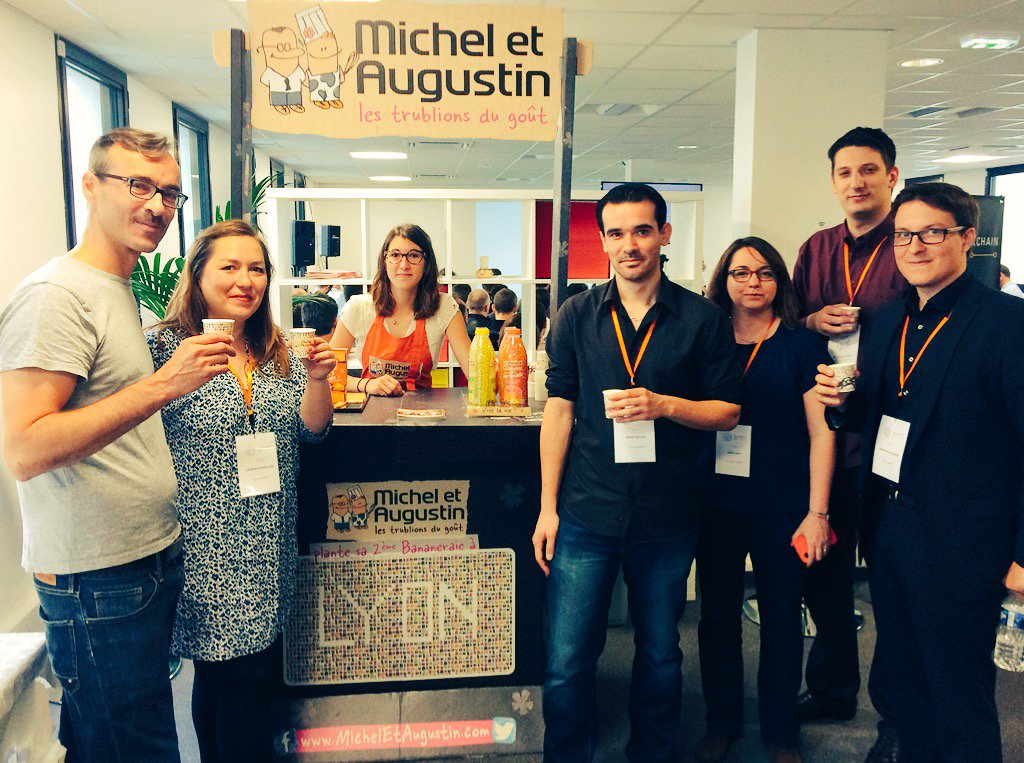 BananeraieLyon's tweet photo. Merci pour ce moment ULTRA gourmand @lacuisineduweb @blockchaindayfr #Lyon @Michel_Augustin https://t.co/oINDEFVFm7