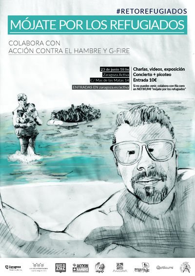 zaragoza_es's tweet photo. Mójate por los #Refugiados, nuevo reto social de @lacolaboradora 23JUN #retorefugiados > https://t.co/Bz3imZkcsV https://t.co/9Bq1YcIdfu