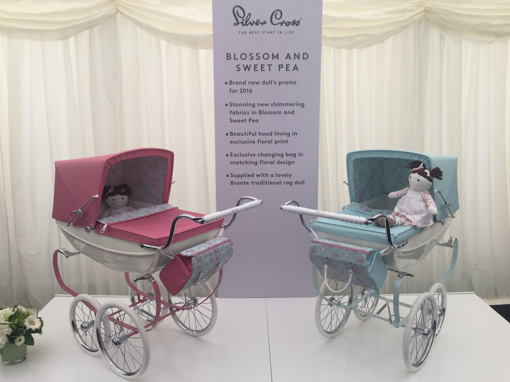 silver cross sweet pea dolls pram