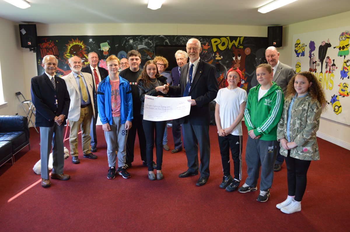 I am so proud of my wonderful Youth Committee! Thank you Canterbury Lions Club