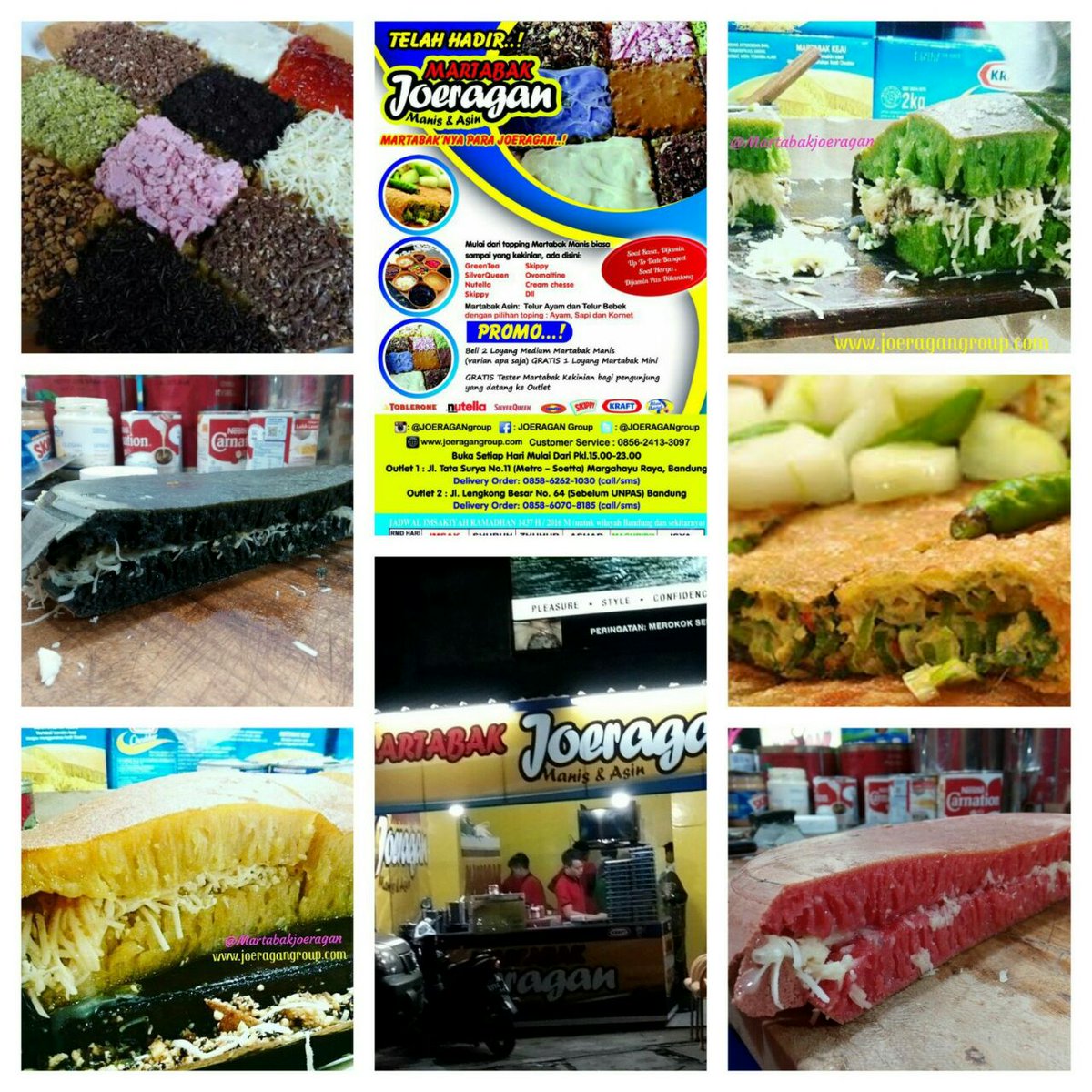 InvesJamurJabon's tweet photo. #MartabakFavorit orang Bandung cuma ada disini...! Rasa No.1, Harga No.2, diJamin bakalan keTagihan...! ^_^ https://t.co/LLOPzC1ZK1