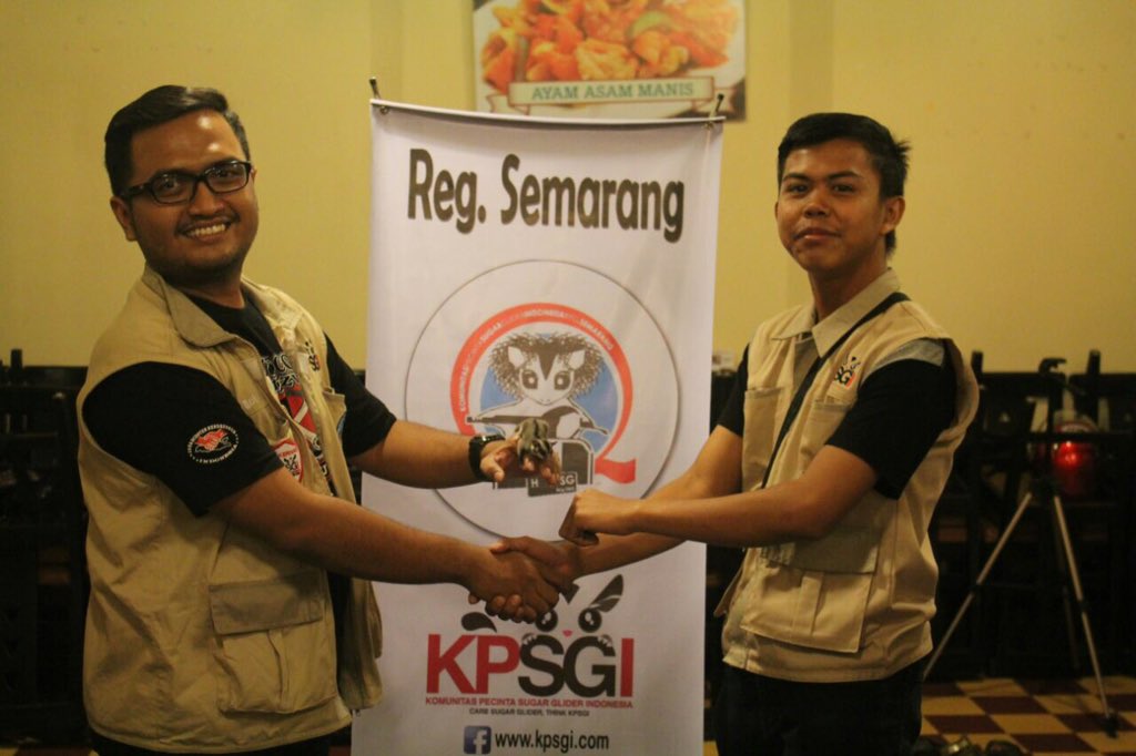 Ini serah terima event yg diadain sama kita, buat putaran pertama 1 ekor joey hadiahnya, selamat buat mas muhayar 👏🏻