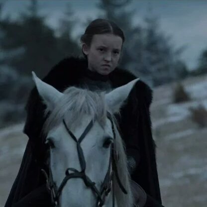 _________xcfps's tweet photo. Kailangan kong matutunan 'tong tinginan ni Lyanna Mormont hahaha! #thenorthawakens #GameofThrones https://t.co/yGgi28yLwY