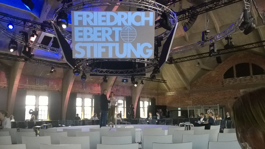 Gleich geht's los. #ec16berlin