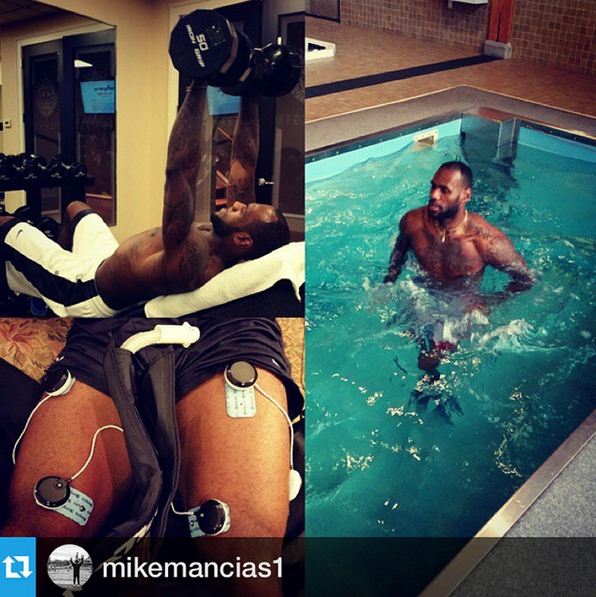 Compex_INT's tweet photo. Congrats to @RealTristan13 @KingJames &amp; all the @cavs team for the #NBA title #Compex #trainingpartner @CompexCoach https://t.co/Hl1UgMk86H