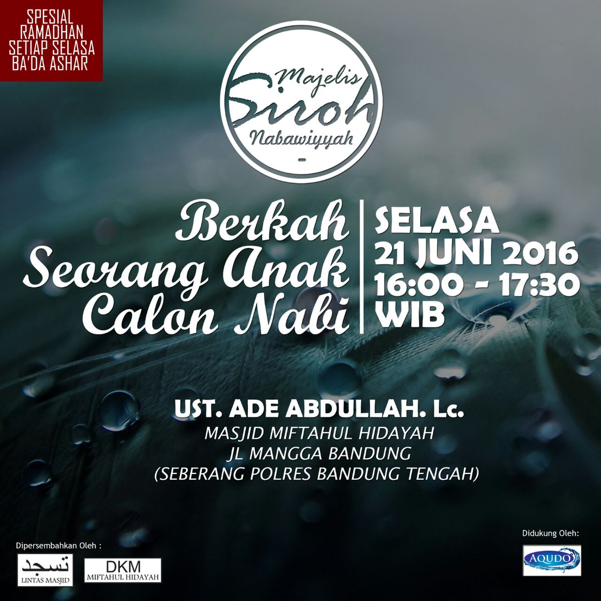 Masih bingung besok sore ngabuburit dimana? Besok sore ada ini nih.. Yuuuuk merapat..