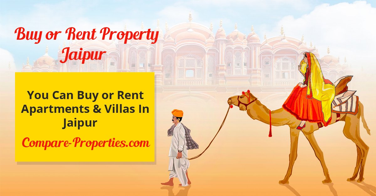 compareproperti's tweet photo. You Can #Buy or #Rent 
#Apartments &amp; #Villas In #Jaipur
Choose from 346 options ... https://t.co/nJ3WuMH5SF