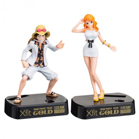 麦わら屋 ワンピースフィギュア グッズ Xfit ワンピース 映画コラボ 豪華版ホルダースタンド2種セット Ss Ga0008 貝印公式オンラインストア T Co Fztfdx36et
