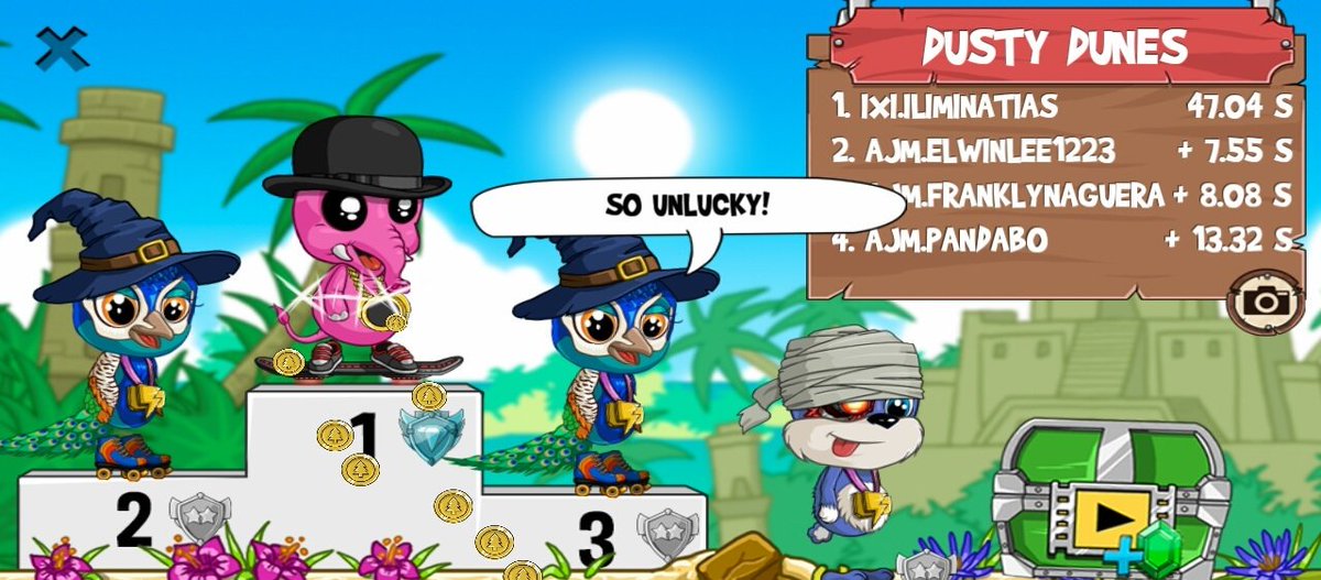 BLACKFLAG_Clan's tweet photo. wow, i must've run myself into a cult of what? zeus? #funrun2 https://t.co/J8G8gsokI5
