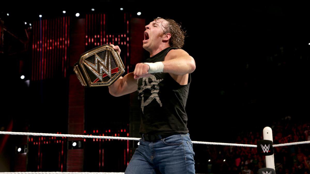 stuartdsavage's tweet photo. Congratulations to the man @TheDeanAmbrose you deserve this #WWEMITB #wwe #champion #payback https://t.co/IMgWOm0joA