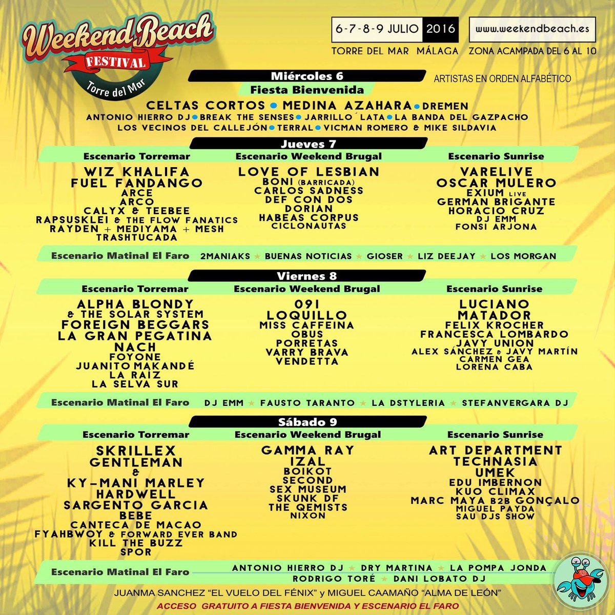 GIOSER_MUSIC's tweet photo. COMIENZA LA CUENTA ATRÁS
17 DÍAS PARA LIARLA EN @weekendbeachfes https://t.co/nBZ5Oz5UvD