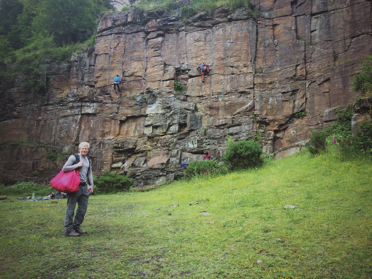 A great days coaching Matt, we beat the rain and the crowds. 10 routes and with bags of style. #bristolclimbingscene