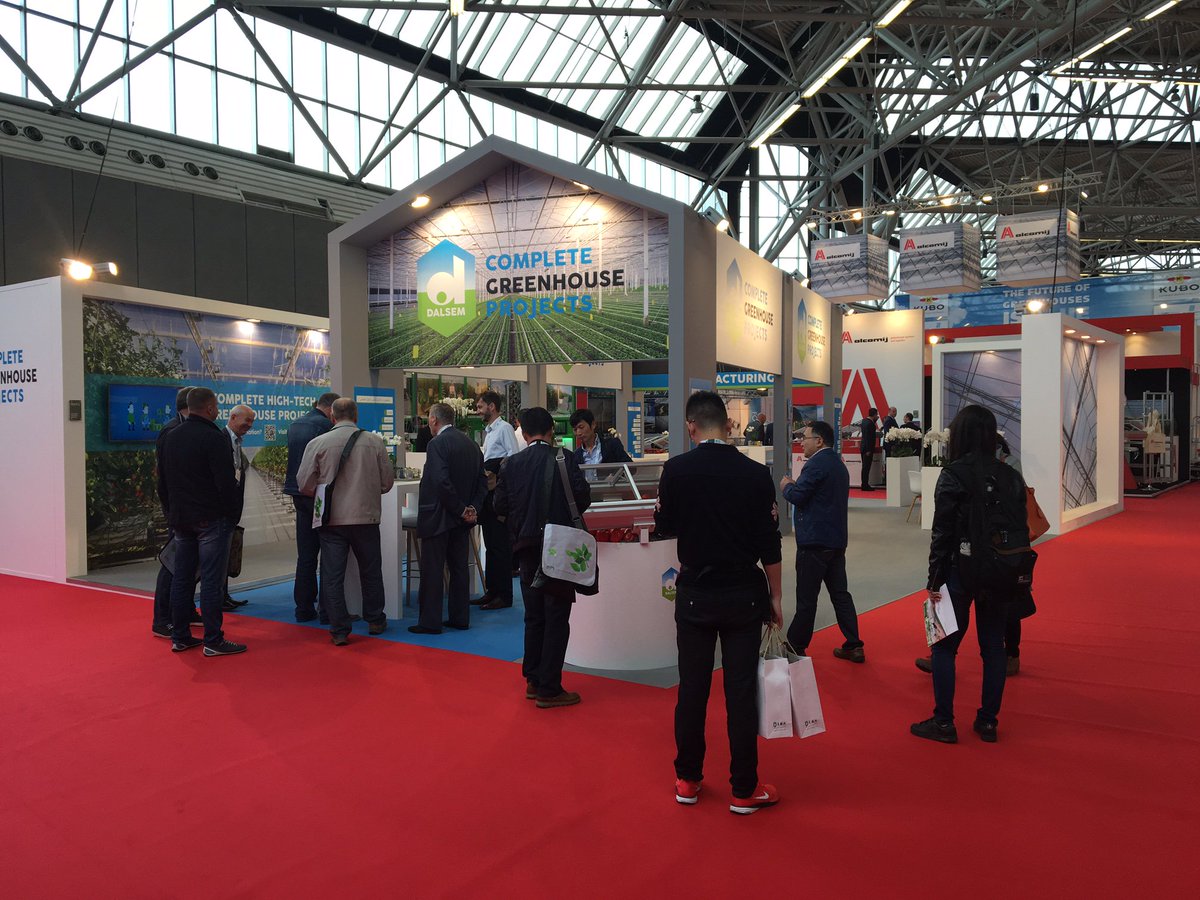 Dalsem_Horti's tweet photo. Thank you @GreenTechRAI for an excellent event! Would love to participate every year! #Dalsem #Greenhouse #Projects https://t.co/KG2EsurjL0