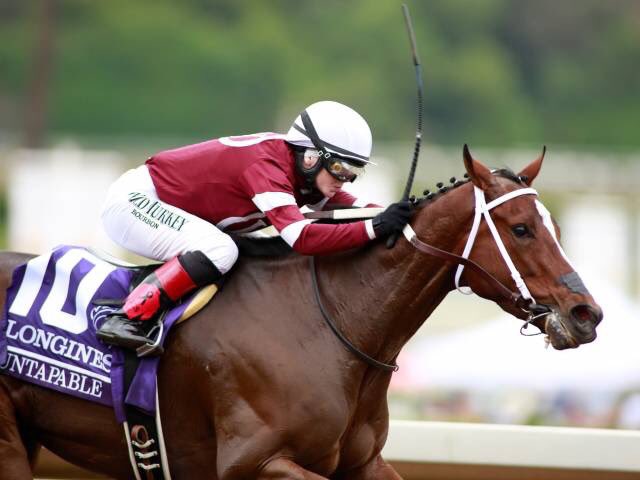 BreedersCup's tweet image. Thanks for the memories, @Tapizaring. #Untapable