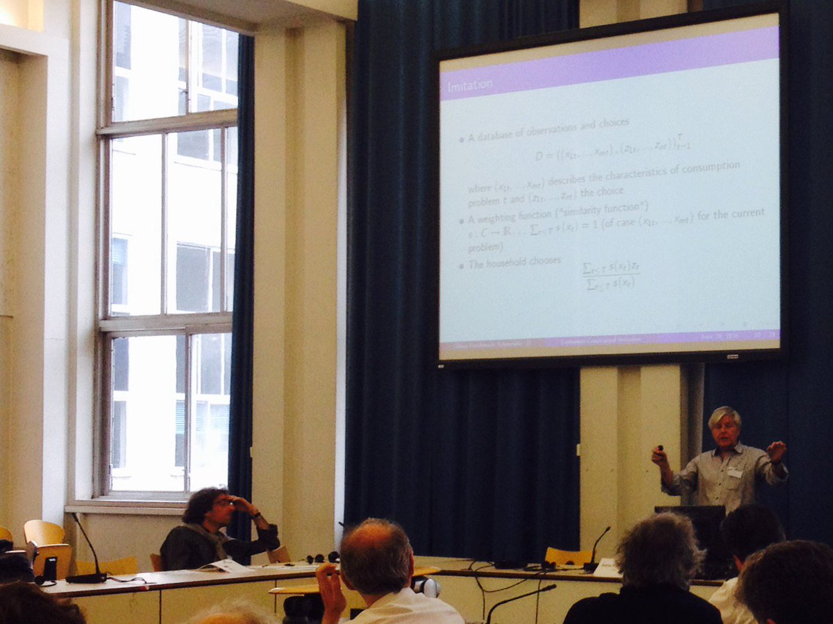 HECKnowledge's tweet image. Prof. A. Postlewaite on #consumerchoice & #utilityfunction w/ Itzhak Gilboa D-TEA #HECconf economics.sas.upenn.edu/pier/working-p…