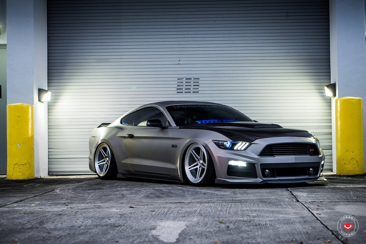 ROUSH inspired S550 on. pic.twitter.com/WdYp76zmaj. @vossenwheels. 