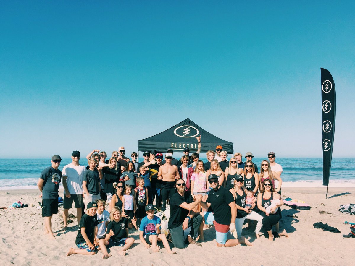 electric's tweet photo. Happy #InternationalSurfingDay from the Electric family! Go surf and clean up your beach along the way https://t.co/DfyNUuVSQX