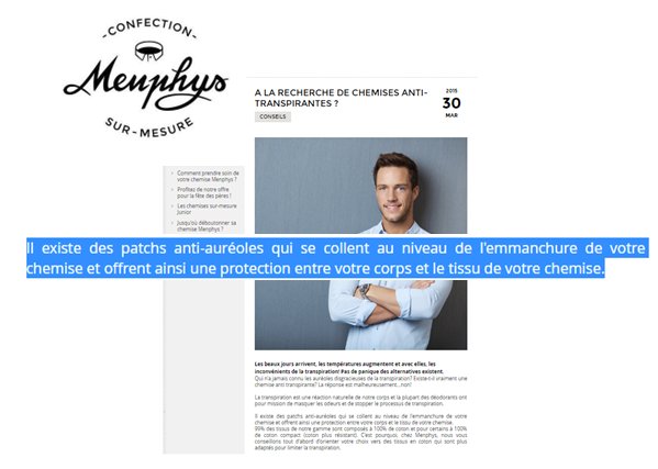 #transpiration Entièrement d'accord avec <a href="/MenphysOfficiel/">Menphys</a>  Vivent les chemises en coton + patchs anti-auréoles