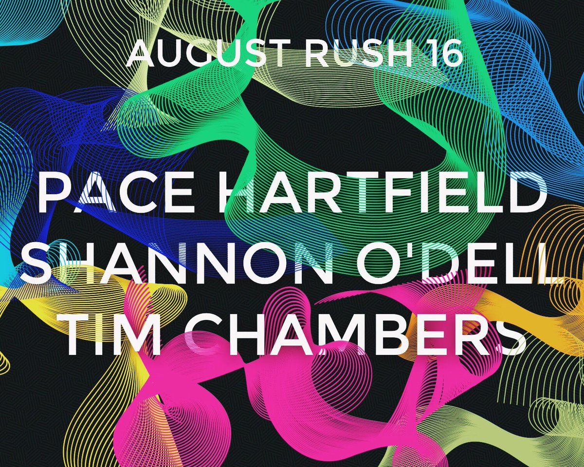 rushconf's tweet photo. //THIS YEAR AT AUGUST RUSH// 
@pacehartfield 
@shannonodell 
@timjchambers https://t.co/iJHgzXla1e