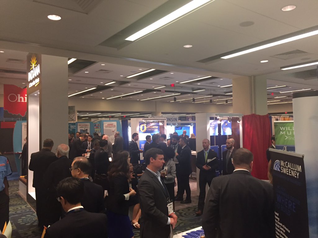 SelectUSA's tweet photo. Don't forget to stop by the #SelectUSASummit Exhibition Hall! https://t.co/1qMKToEZkC