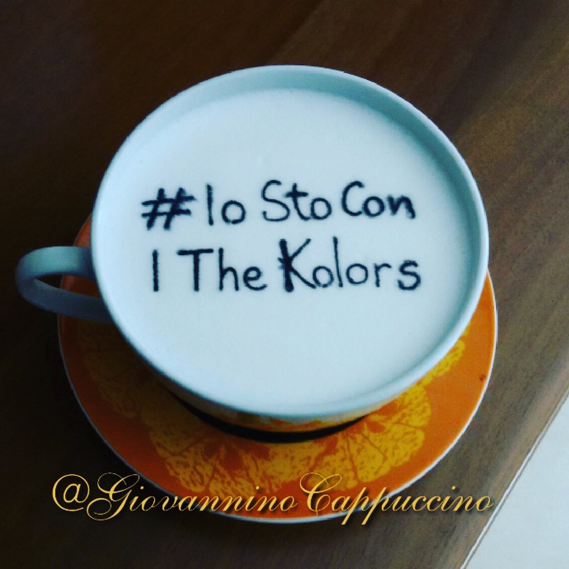 costantinogiov1's tweet photo. #IoStoConITheKolors https://t.co/Ca3CVFMkh8