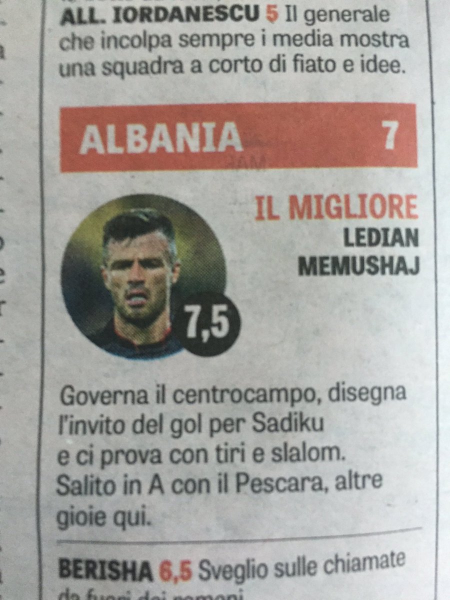 GiacomoMoccetti's tweet photo. Un Europeo sempre più biancazzurro #Pescara #EURO2016 #ROUALB https://t.co/m7Ztf1YwoX