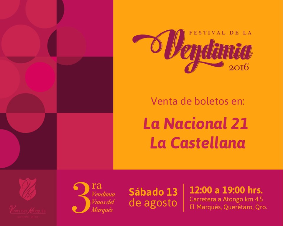 YA TIENES TUS BOLETOS?
COMPRA TUS BOLETOS EN LA NACIONAL 21 Y EN LA CASTELLANA