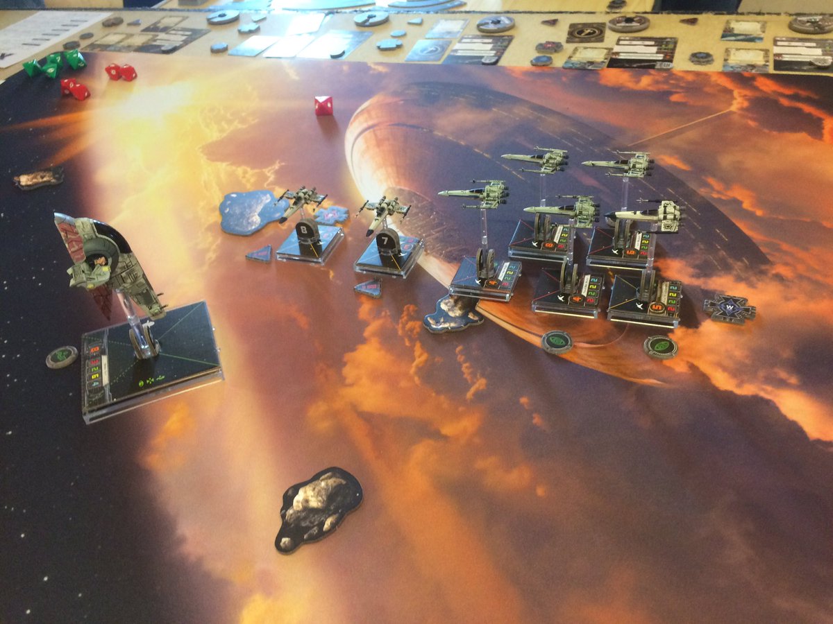 1066Wargaming's tweet photo. So Saturday saw XW-1066.  22 players, palp aces, Deci palp Vader &amp; a crack/ace swarm filling the top 3 slots!@FFGOP https://t.co/jNc3nVhcTN