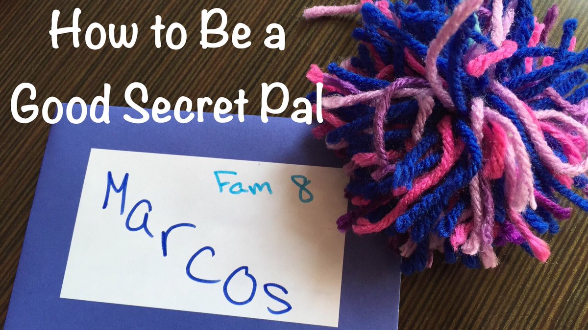 guidegti's tweet photo. Be a good Secret Pal! Make sure you spell your SP's name correctly AND try giving a handmade gift. #GTI2016 #TITips https://t.co/EYkcdgLmOn