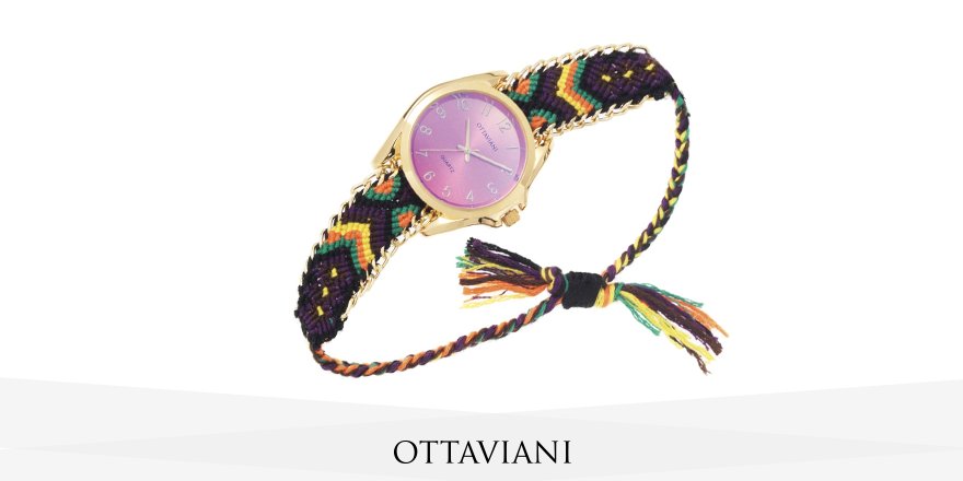 Esprimi un desiderio ed indossa Il nuovo colorato orologio #OttavianiWatch 
bit.ly/OTTAVIANI_WATCH