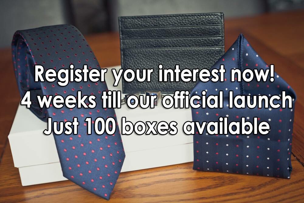 Only 4 weeks till we officially launch. Make sure u register your interest now. Only 100 boxes available at launch.