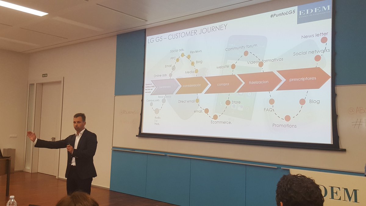 ABCinternetLG's tweet photo. Y ahora el customer journey de nuestro target para conocer su #PuntoLG5 https://t.co/Us9xn917hf