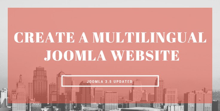 joomlashine's tweet image. Check out the simple steps to create a multilingual Joomla 3.5 website here: bit.ly/28IH06T #JoomlaTutorial