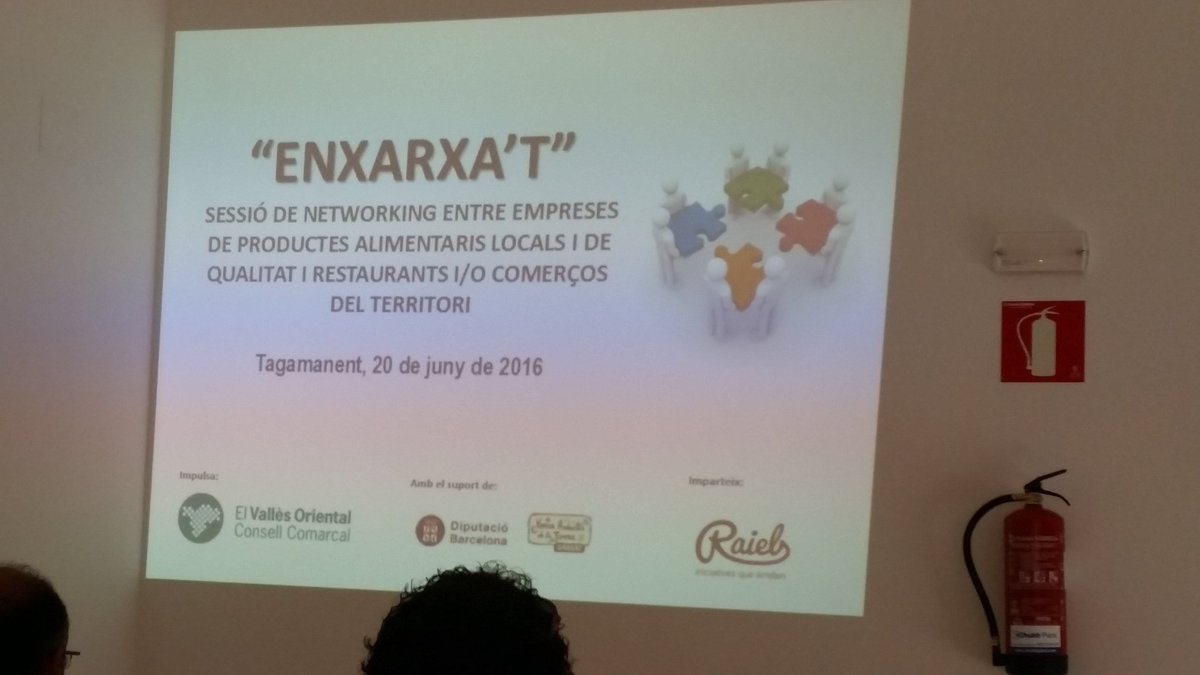 Avui ens toca treballar fent Xarxa!! #CVO #slowfood #producteproximitat