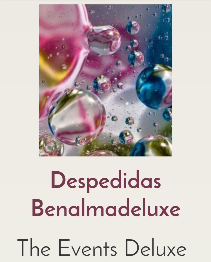 ManagementRV's tweet photo. Las despedidas y los Eventos de la #costadelsol tiene un nombre "Despedidas Benalmadeluxe" con sede  #Benalmadena https://t.co/ijD3EbtG9b