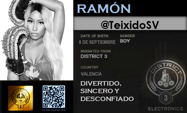 HungerGamesVirt's tweet photo. ¡Y EL NUEVO TRIBUTO ES.... @TeixidoSV ¡ https://t.co/xLmxcY1uLD