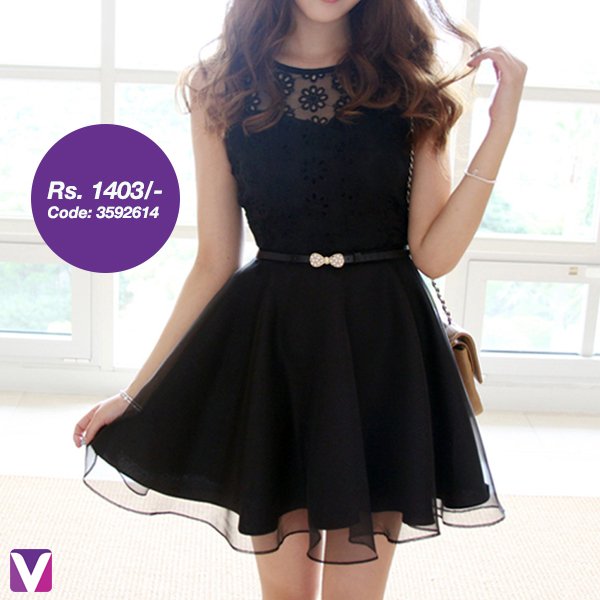 voonik one piece dress