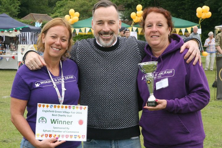 WSBHospices's tweet photo. Our supporters out and about on Saturday in Englefield Green, mingling with the stars! https://t.co/1XIcSDchAz https://t.co/OA1IjKtNcT