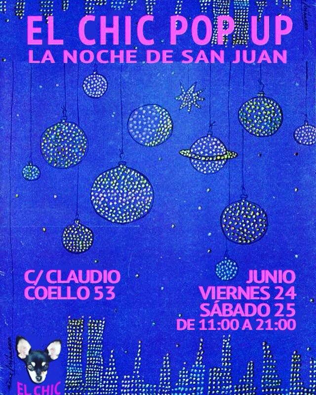 Tq72E's tweet photo. Este fin de semana estaremos en el mercadillo CHIC POP UP en la calle Claudio Coello!  Os esperamos!! 😃 #tq72events https://t.co/pmNr8Bo9RL