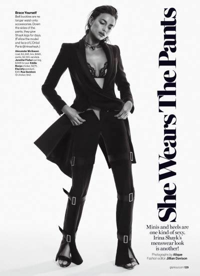 ruegembon's tweet photo. Irina Shayk nails the androgynous look in the Reeve silver choker in the July issue of @glamourmag #ruegembon https://t.co/J0kT2I6VVX