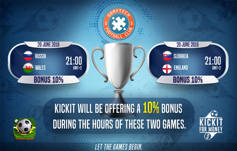kickitformoney's tweet photo. #RUS v #WAL
#SVK v #ENG
The group stages come to an end but the bonuses keep coming! Claim yours tonight! https://t.co/umv9TWJ3qS