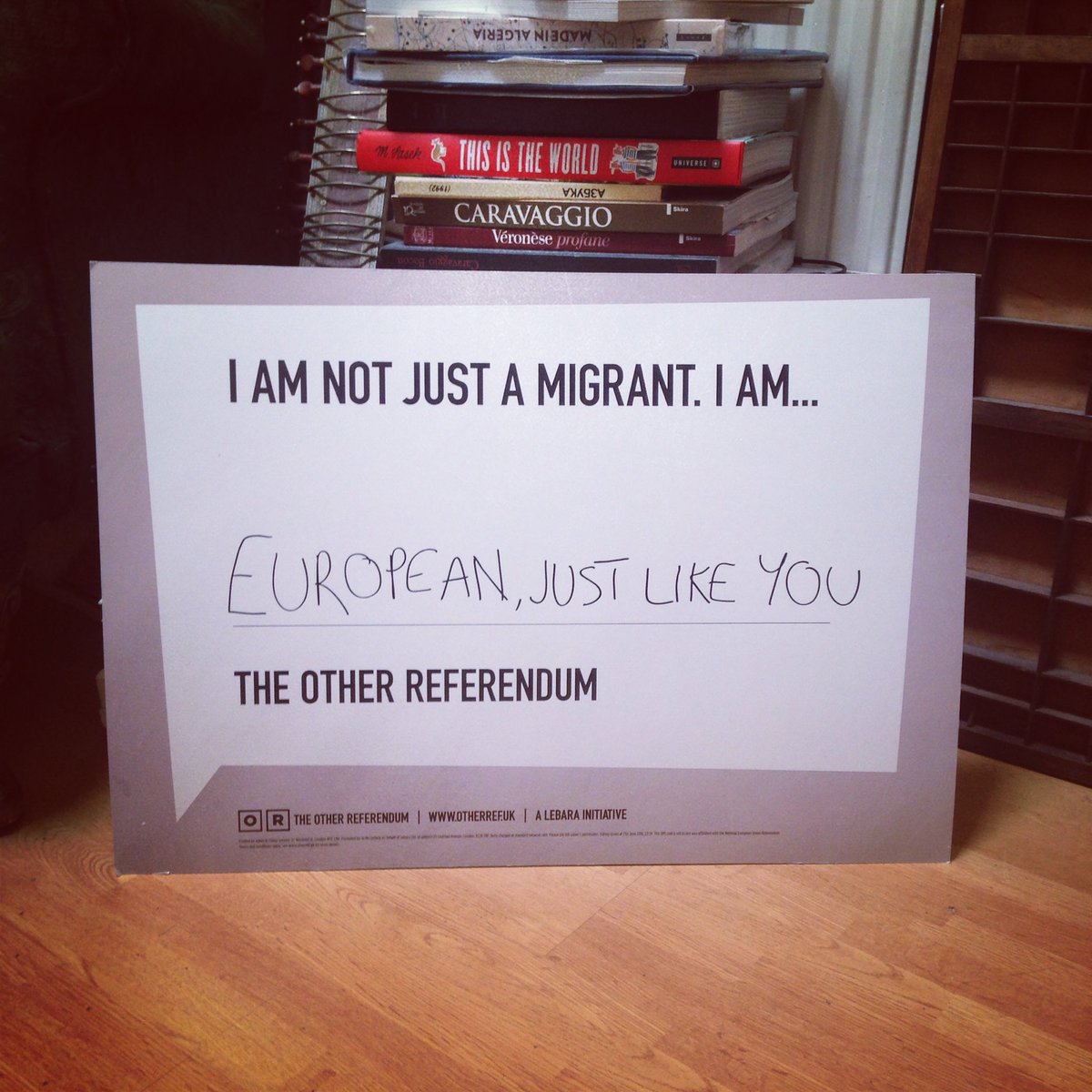Thibault_B's tweet photo. PROUD to be part of the #otherref project by @lebara
https://t.co/HGe6l46FUC
#VoteRemain #EUReferendum
@TBWALONDON https://t.co/3ajIdRRKQs