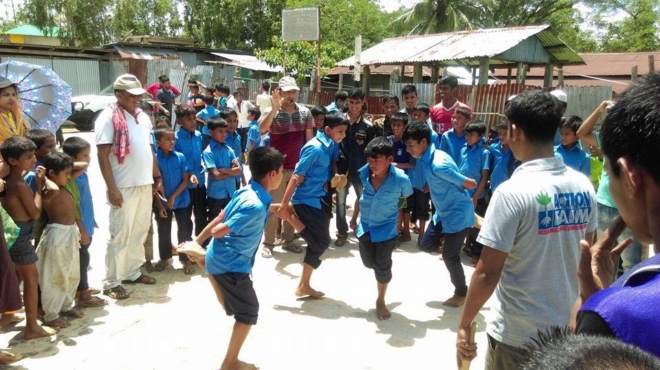 ACFBangladesh's tweet photo. WorldRefugeeDay celebrations in Coxs Bazar @ACFBangladesh #WithRefugees @eu_echo @ACF_France @acfusa @StatePRM https://t.co/lO2jV6tXgG