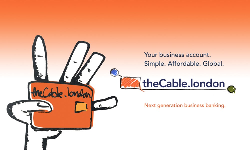 Soon here! For more news go to theCable.london. #fintech #smartmoney