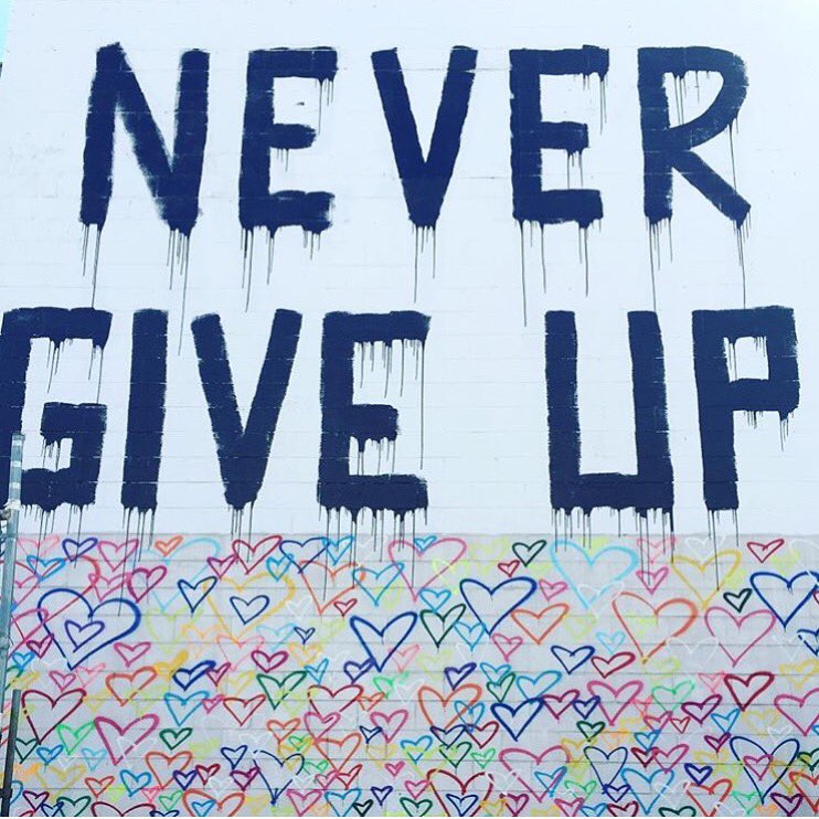 HopeForTheDay's tweet image. never give in, never give up. It's ok not to be ok #havehope