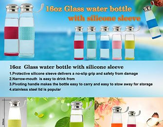 cleanfilwater's tweet photo. Glass water bottle with silicone sleeve @Cleanfil #WaterFilter https://t.co/kpkw5E5pgD