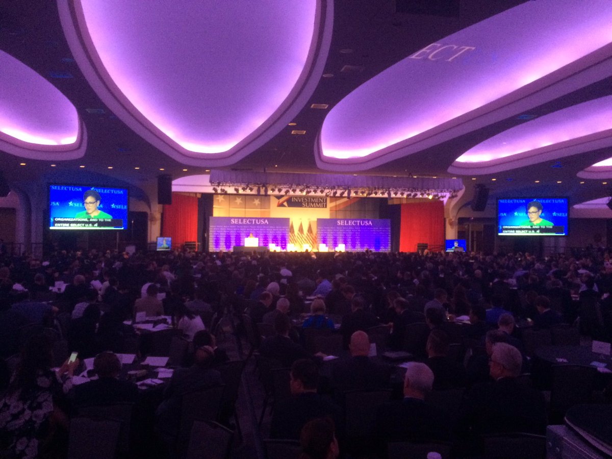 SecPritzker's tweet photo. Mark your calendars for next year's #SelectUSASummit: June 18-20, 2017 at @GaylordNational in @NationalHarbor. https://t.co/Ouyz93fvXo