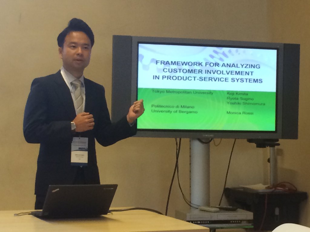 moni2punto0's tweet photo. @ipss2016 presenting out paper on customer involvement in pss development. #ipss2016 https://t.co/QI7e05RR0e