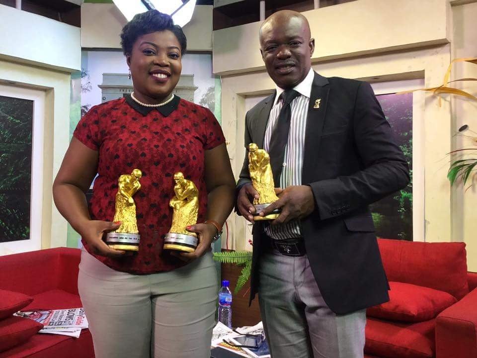 Okay1017fm's tweet photo. Dr.Osei Kwame Despite has been crowned Man of the Year (Corporate) and PAV Ansah award for Media Excellence #Emy2016 https://t.co/yi7ccjC0p7