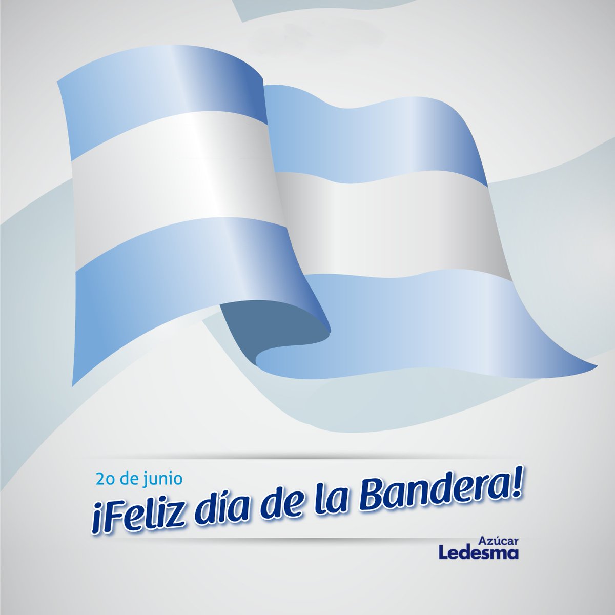 ¡Orgullosos de la insignia que nos representa! Feliz día a nuestra querida bandera #DíaDeLaBandera 🇦🇷 ❤